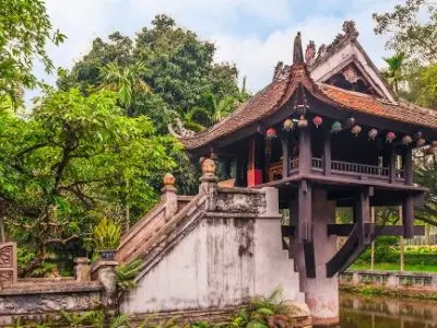 one pillar pagoda hanoi