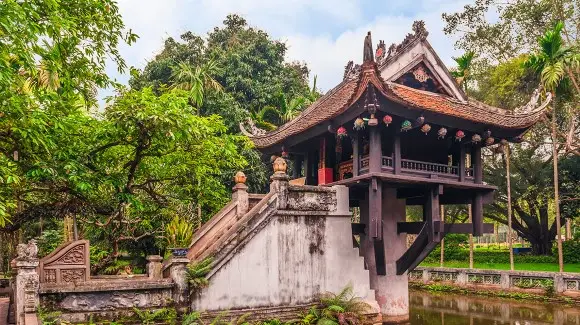 one pillar pagoda hanoi