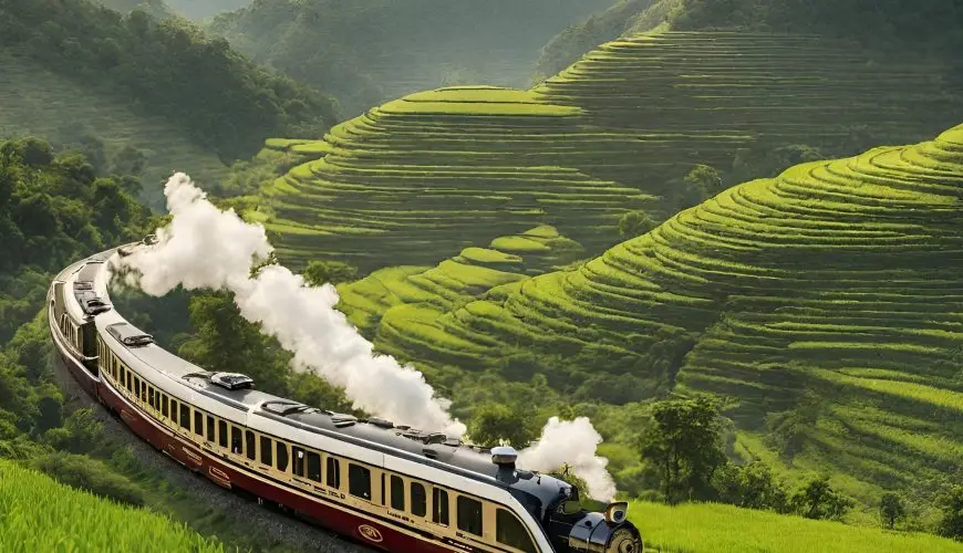 Sjourney – The Most Luxurious Indochine Style Train In Vietnam