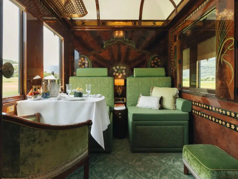 luxury train tours